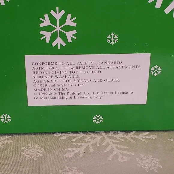 Stuffins Rudolph Island of Misfit Toys 1998-1999 CVS Plush Set of 12 w/Display - Picture 8 of 8